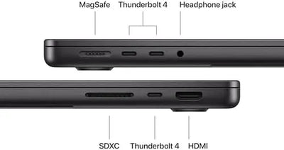 Apple 2025 MacBook Pro Laptop with Apple M5 chip with 10‑core CPU and 10‑core GPU: Built for AI | 24GB | Black product image 27