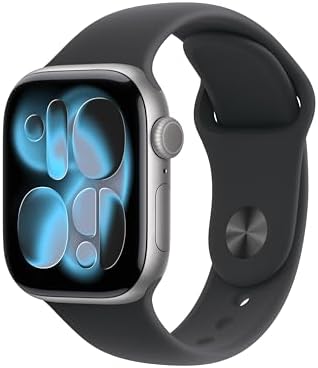 Apple Watch Series 11 [GPS 46mm] Smartwatch with Jet Black Aluminum Case with Black Sport Band - M/L. Sleep Score product image 55