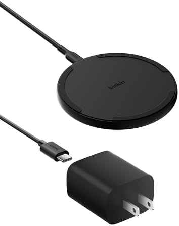 Belkin Wireless Charging Pad 15W - Qi Charger | Black product image 6