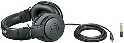 Audio-Technica ATH-M20x Professional Studio Monitor Headphones | Black product image 8