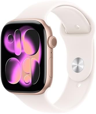 Apple Watch Series 11 [GPS 46mm] Smartwatch with Jet Black Aluminum Case with Black Sport Band - M/L. Sleep Score product image 22