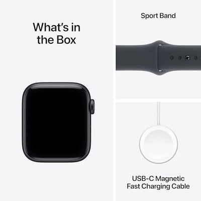 Apple Watch SE 3 [GPS 40mm] Smartwatch with Midnight Aluminum Case with Midnight Sport Band - S/M. Fitness and product image 22