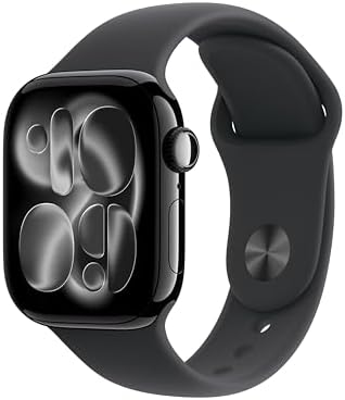 Apple Watch Series 11 [GPS 46mm] Smartwatch with Jet Black Aluminum Case with Black Sport Band - M/L. Sleep Score product image 50