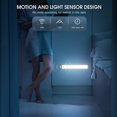 MCGOR 10inch Under Cabinet Lighting | 2 Pack | Wireless product image 9