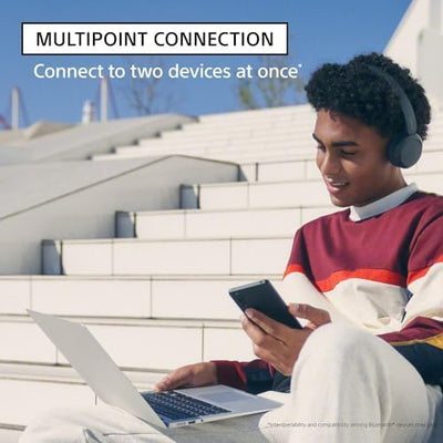 Sony WH-CH520 Wireless Headphones Bluetooth On-Ear Headset with Microphone and up to 50 Hours Battery Life with product image 12