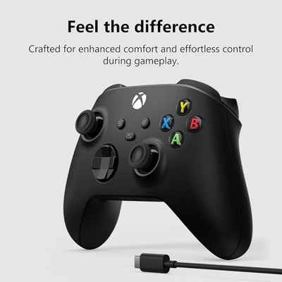 XBOX Wireless Gaming Controller + USB-C Cable | Carbon Black product image 16