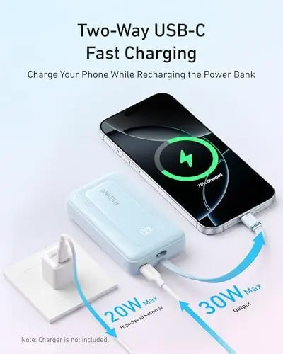 Anker Portable Charger | 000mAh | 30W | Black product image 15