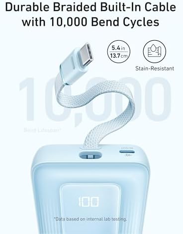 Anker Portable Charger | 000mAh | 30W | Black product image 13
