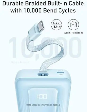 Anker Portable Charger | 000mAh | 30W | Black product image 13