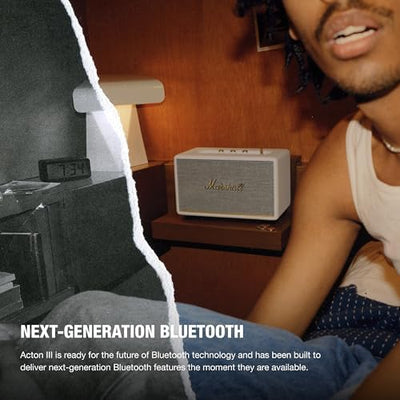 Marshall Acton III Bluetooth Home Speaker - Loud Stereo Sound with Bass and Treble Controls | Plug-in Powered product image 7