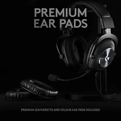 Logitech G Pro X Wired Gaming Headset: Blue VO!CE Detachable Boom Mic | Black product image 6