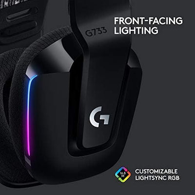 Logitech G733 Lightspeed Wireless Gaming Headset | Black product image 12