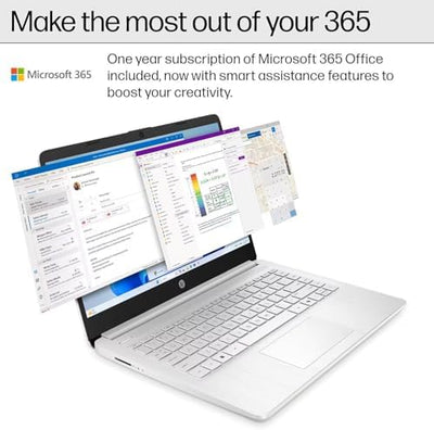 HP Everyday Laptop - 2026 Edition - 8GB RAM - 256GB SSD - Microsoft Office 365 Included - Thin & Portable - Fast product image 5