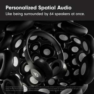 Beats Solo 4 - Wireless On-Ear Bluetooth Headphones | Black product image 19