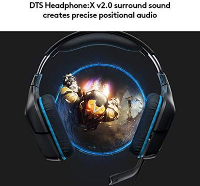 Logitech G432 Wired Gaming Headset | Black product image 6