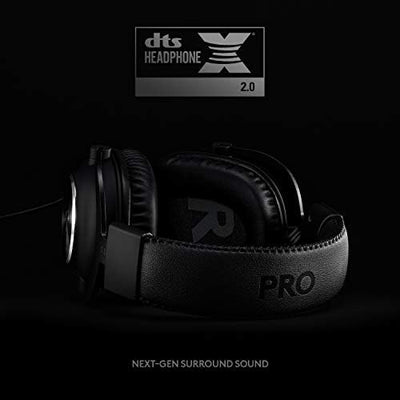 Logitech G Pro X Wired Gaming Headset: Blue VO!CE Detachable Boom Mic | Black product image 5