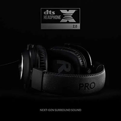 Logitech G Pro X Wired Gaming Headset: Blue VO!CE Detachable Boom Mic | Black product image 5