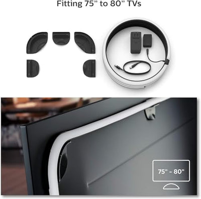 Philips Hue 75" Smart Light Strip - White and Color Ambiance LED Color-Changing TV Backlight - Sync with Television product image 11