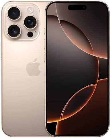 Apple iPhone 16 Pro Max | Unlocked Smartphone | 256GB | Desert Titanium | Renewed product image 3