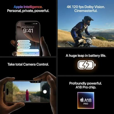 Apple iPhone 16 Pro Max | Unlocked Smartphone | 256GB | Desert Titanium | Renewed product image 6