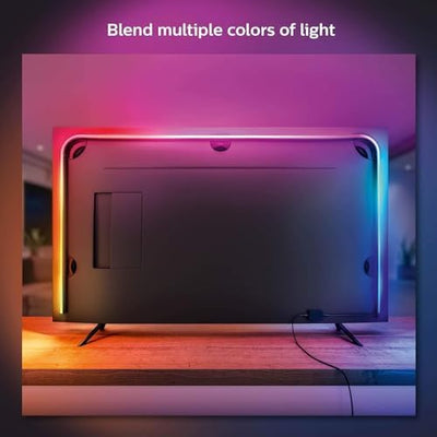 Philips Hue 75" Smart Light Strip - White and Color Ambiance LED Color-Changing TV Backlight - Sync with Television product image 9