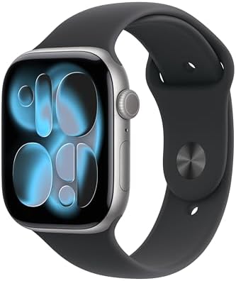 Apple Watch Series 11 [GPS 46mm] Smartwatch with Jet Black Aluminum Case with Black Sport Band - M/L. Sleep Score product image 45