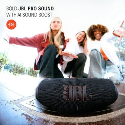 JBL Charge 6 - Portable Waterproof & Drop-Proof Bluetooth Speaker | Black product image 14