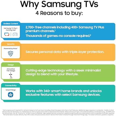 Samsung 58-Inch Class Crystal UHD U8000F 4K Smart TV (2025 Model) Endless Free Content | Smart TV product image 31
