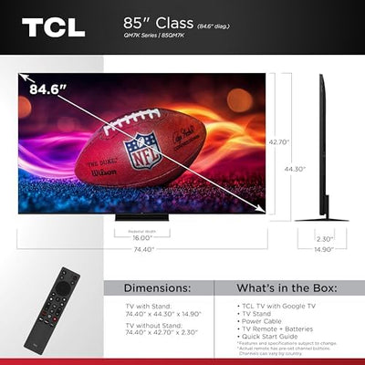 TCL 85 Inch Class QM7K Series | Smart TV | 4K | Mini LED | QLED product image 23