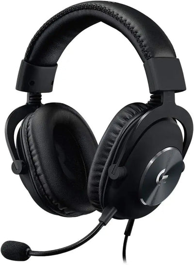 Logitech G Pro X Wired Gaming Headset: Blue VO!CE Detachable Boom Mic | Black product image 1