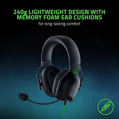 Razer BlackShark V2 X Gaming Headset: 7.1 Surround Sound - 50mm Drivers - Memory Foam Cushion - For PC product image 22