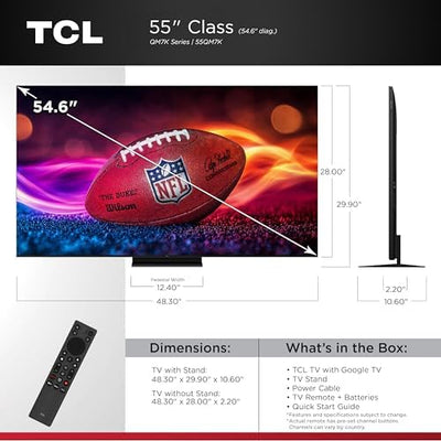 TCL 55 Inch Class QM7K Series | Smart TV | 4K | Mini LED | QLED product image 22