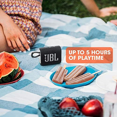 JBL Go 3 - Portable Mini Bluetooth Speaker | Black | Waterproof product image 13