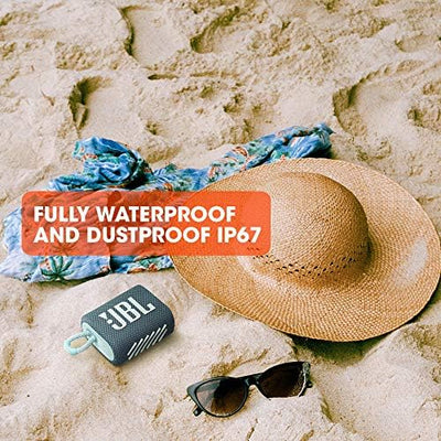 JBL Go 3 - Portable Mini Bluetooth Speaker | Black | Waterproof product image 12