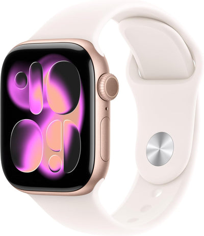 Apple Watch Series 11 [GPS 46mm] Smartwatch with Jet Black Aluminum Case with Black Sport Band - M/L. Sleep Score product image 11