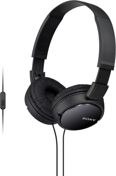 Sony ZX Series Wired On-Ear Headphones | Black product image 3