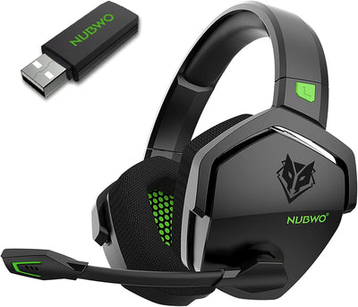 NUBWO Wireless Gaming Headset with Mic for Ps5 Ps4 PC | Blue product image 2
