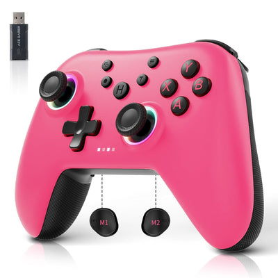 AceGamer Aurora II 2.4G Wireless Bluetooth Controller for PC/Android/Switch/iOS/Switch 2/Steam Deck with Rotary product image 3