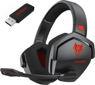 NUBWO Wireless Gaming Headset with Mic for Ps5 Ps4 PC | Blue product image 1