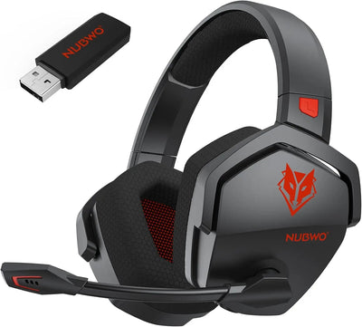 NUBWO Wireless Gaming Headset with Mic for Ps5 Ps4 PC | Blue product image 1