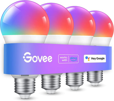 Govee Smart Light Bulbs | 4 Pack | Bluetooth product image 3