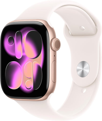 Apple Watch Series 11 [GPS 46mm] Smartwatch with Jet Black Aluminum Case with Black Sport Band - M/L. Sleep Score product image 8