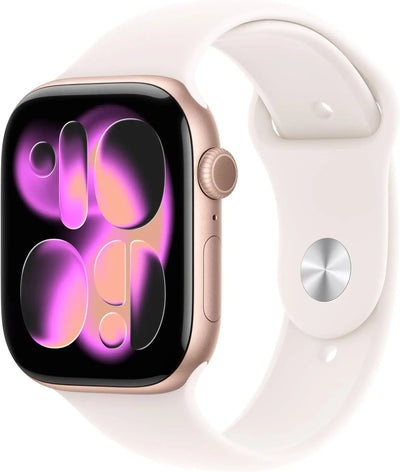 Apple Watch Series 11 [GPS 46mm] Smartwatch with Jet Black Aluminum Case with Black Sport Band - M/L. Sleep Score product image 8