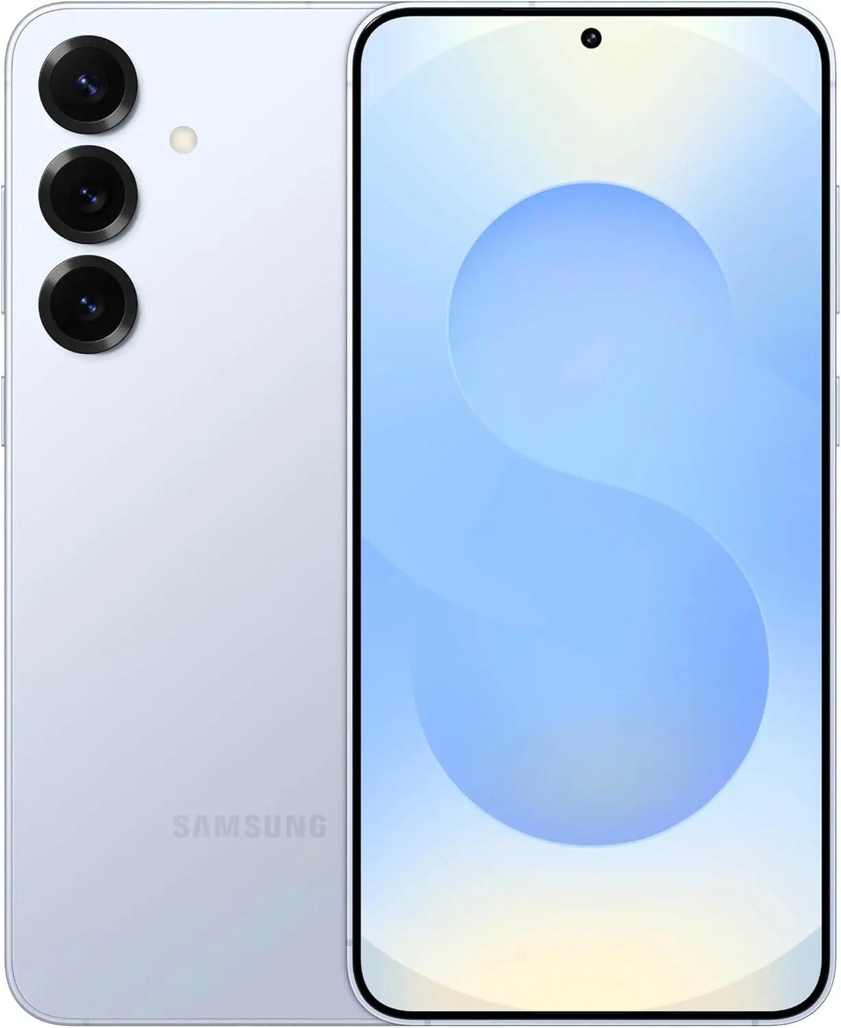 Samsung Galaxy S25 Plus navy screen interface view