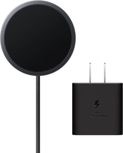 Samsung Galaxy Magnet Wireless Charger with 45W Power Adapter | Gray product image 3