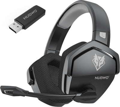 NUBWO Wireless Gaming Headset with Mic for Ps5 Ps4 PC | Blue product image 6