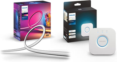 Philips Hue 75" Smart Light Strip - White and Color Ambiance LED Color-Changing TV Backlight - Sync with Television product image 1