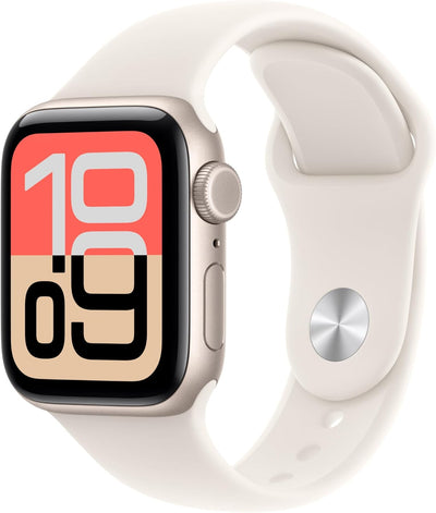 Apple Watch SE 3 [GPS 40mm] Smartwatch with Midnight Aluminum Case with Midnight Sport Band - S/M. Fitness and product image 5