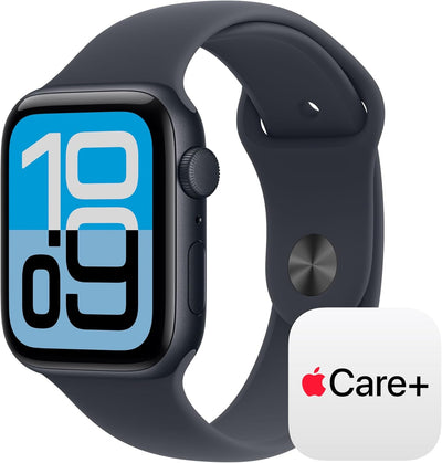 Apple Watch SE 3 [GPS 40mm] Smartwatch with Midnight Aluminum Case with Midnight Sport Band - S/M. Fitness and product image 2