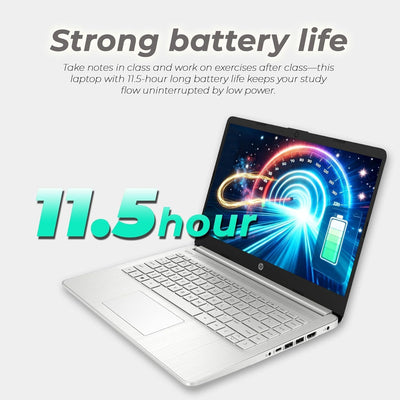 HP Ultrabook Laptop with Copilot AI - 2026 Edition - Latest Intel 4-Core N150 CPU - 4GB RAM - 128GB SSD + 1TB product image 5